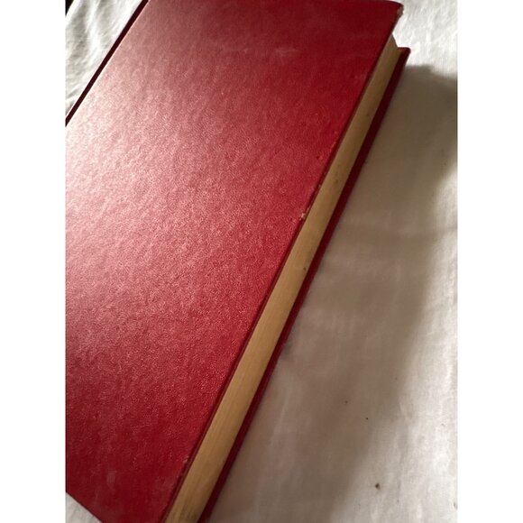 The Cleft Rock By Alice Tisdale Hobart 1948 Hardcover Novel Red Cover Vintage Bo - Picture 12 of 13